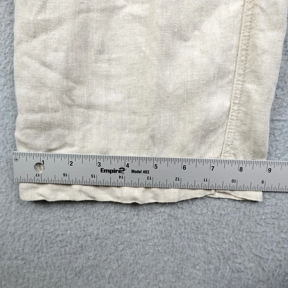 Tommy Bahama Relax Linen Pants Mens Medium Beige Beach Coast Resort Trouser